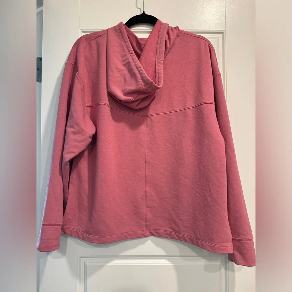 Nike‎ Yoga Dri-FIT Women's Fleece Hoodie Womens S Loose Boxy Fit Warm Up Workout